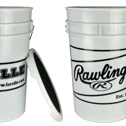 Forelle/Rawlings Ball Bucket -EastonBats Shop 34030117 Forelle Rawlings ball bucket white 2