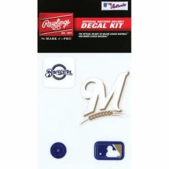 Rawlings MLBDC Decal Kit -EastonBats Shop 3703500800003 MLBDC brewers