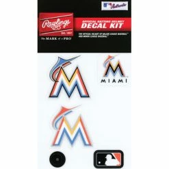 Rawlings MLBDC Decal Kit -EastonBats Shop 3703500800004 MLBDC marlins