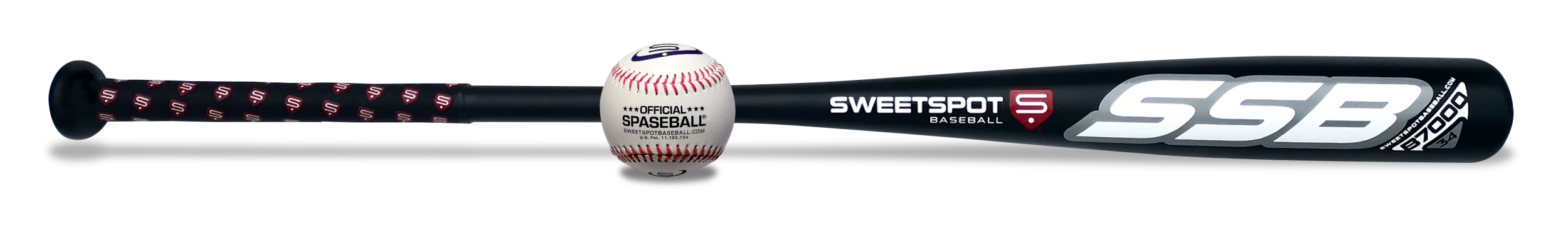 SweetSpot SSB Senior Bat Bat/Ball Combo 3 SweetSpot SSB Senior Bat Bat/Ball Combo
