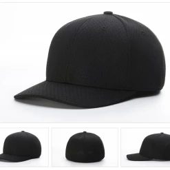 Null Richardson UMPIRE PROMESH 2¾ – 8 STITCH FITTED Umpire Cap -EastonBats Shop 455 b