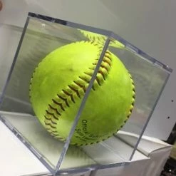 Null Ball Display Holder – 12″ Softball Cube
