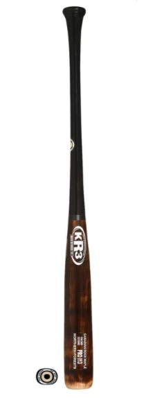 Null KR3 Canadian Rock Maple I13 Baseball Bat 5 Null KR3 Canadian Rock Maple I13 Baseball Bat - Image 3