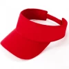 Null PLAIN Adjustable SUN VISOR : RED -EastonBats Shop red visor