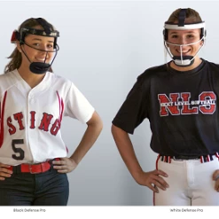 Null Rip-It Defence Pro Fielders Face Mask – BLACK Adult -EastonBats Shop rip it image 1