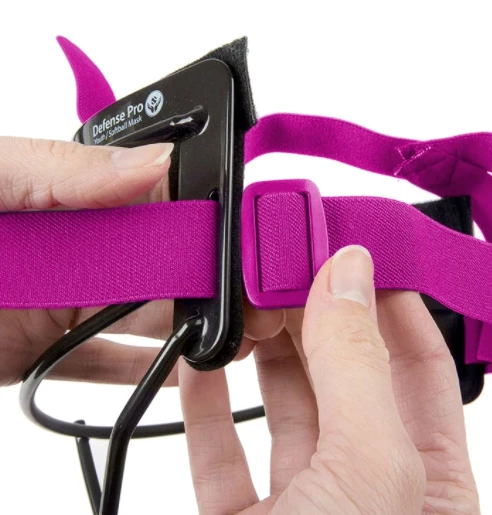 Null Rip-It Defence Pro Fielders Face Mask Replacement Strap : PURPLE 4 Null Rip-It Defence Pro Fielders Face Mask Replacement Strap : PURPLE - Image 2